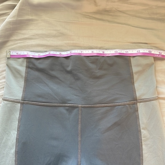 Athleta Spar Colorblock 7/8 Tight Color‎ Silver Bells size small - Picture 12 of 14